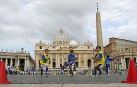 В Ватикане играют в футбол