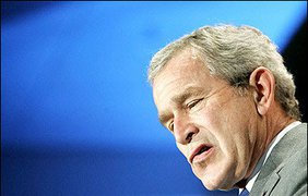 У Буша нет слов