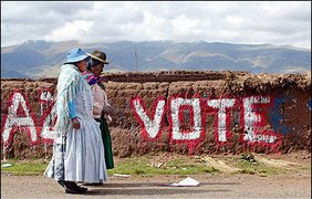 Выборы в Боливии