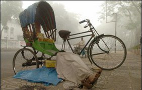 Рикша в тумане