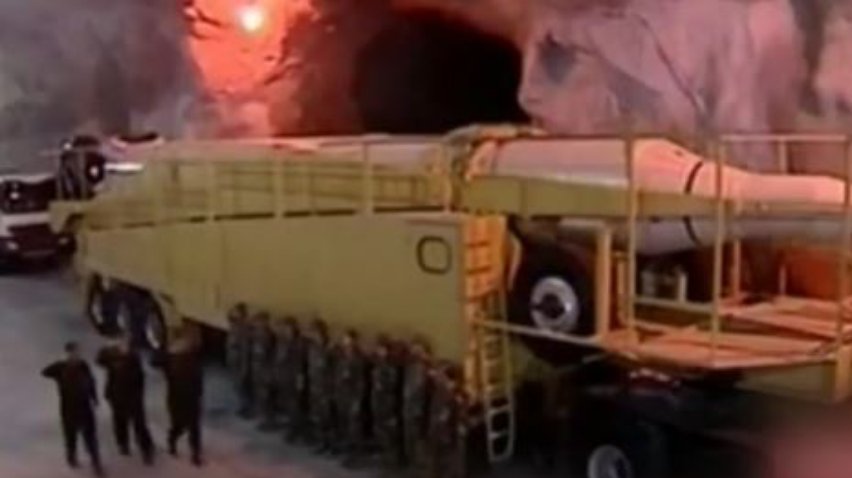 Иран похвастался ракетной базой в глубинах Земли