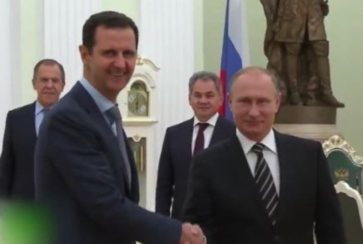 Путін з Асадом обговорили Сирію за зачиненими дверима