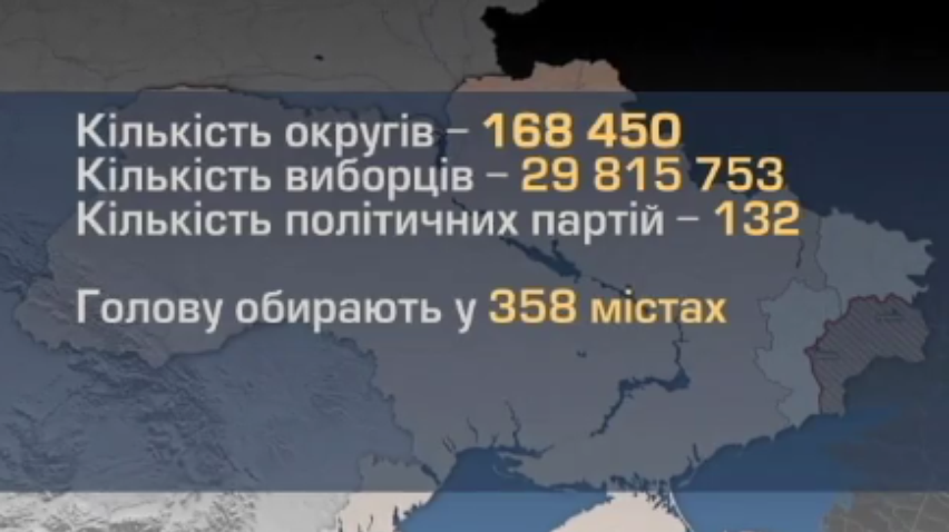 В Україні 358 міст обирають мерів