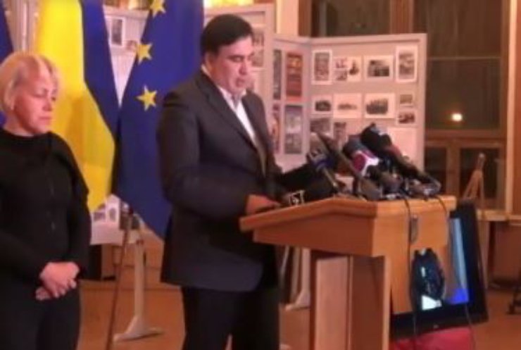 Михаил Саакашвили призвал Одессу выходить на "майдан"