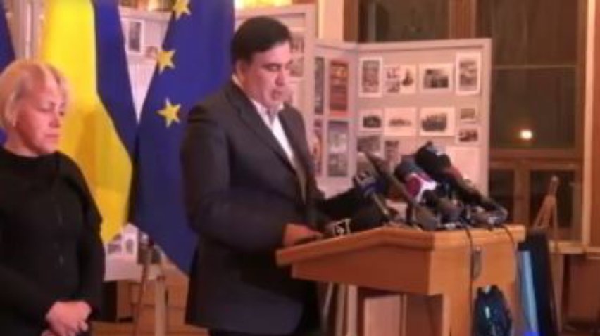 Михаил Саакашвили призвал Одессу выходить на "майдан"