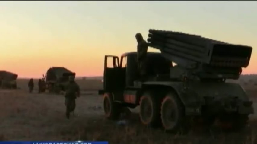 Под Николаевом армия отбивала атаки "Градами" (видео) 