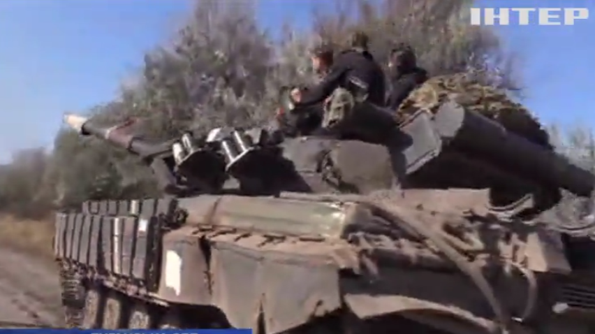 "Залізна" бригада на танках виїхала з Кримського