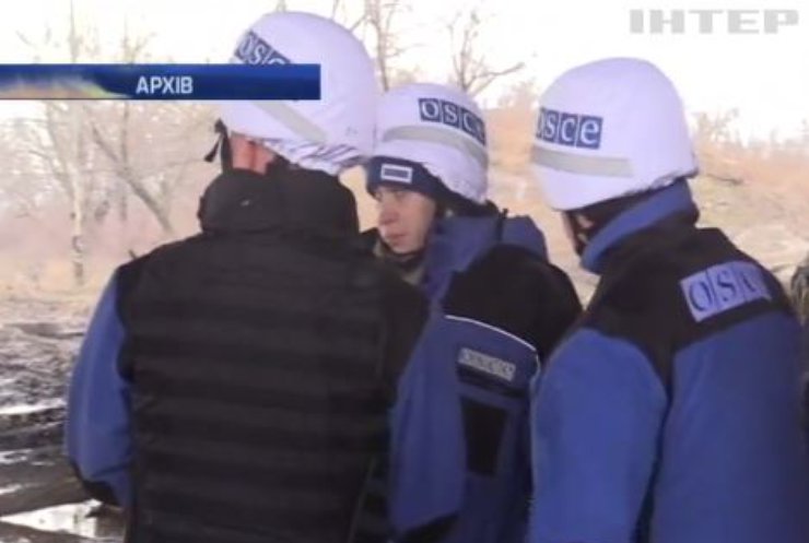 ОБСЄ зафіксувала залпи мінометів у Донецьку