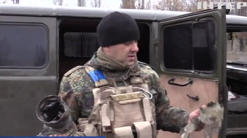Военных под Донецком накрыли огнем зениток