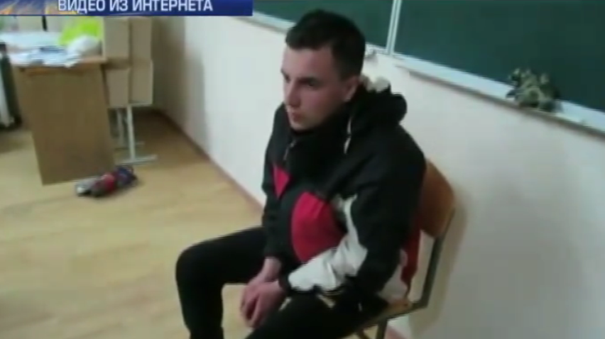В Житомире поймали студента на фотографировании бюллетеней (видео)