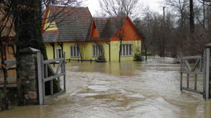 На Закарпатье эвакуируют села из-за угрозы наводнения (видео)