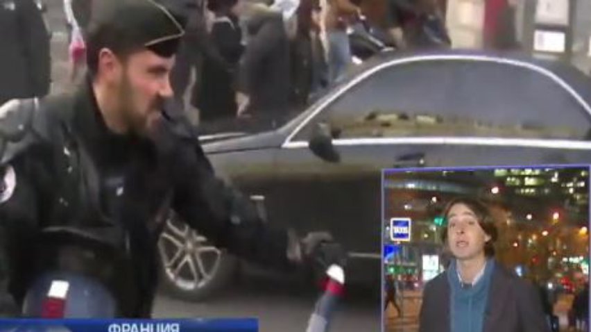 Во Франции разогнали митинг в поддержку беженцев