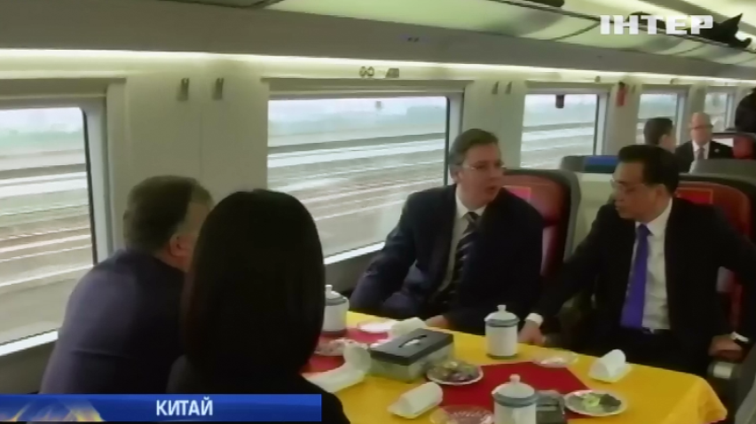 Китай похизувався можливостями швидкісного потягу