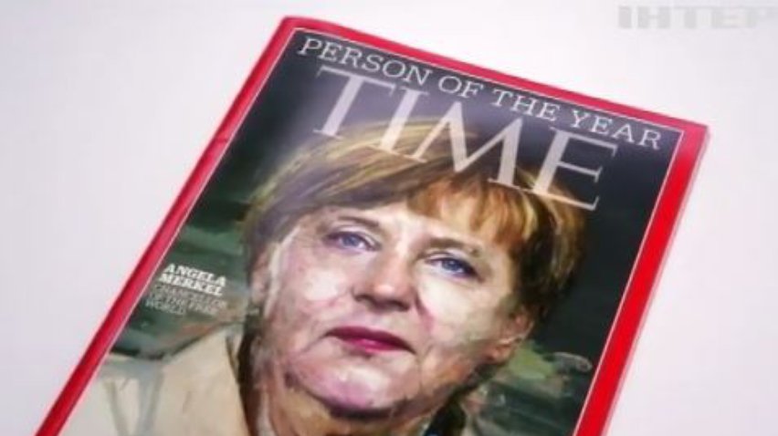 Меркель обошла Путина в голосовании за "Человека года"