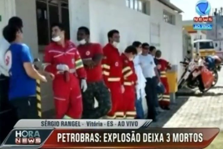 У водах Бразилії вибухнула нафтова платформа (відео)