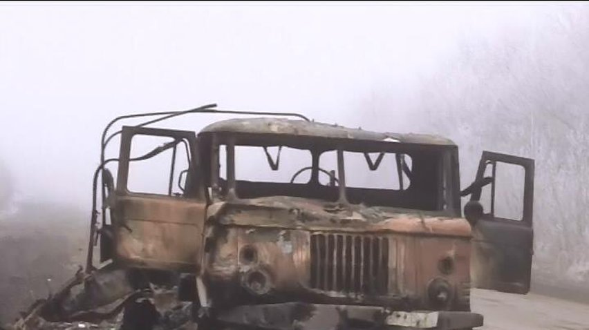 Дорогу до Дебальцевого обстрілюють з Градів