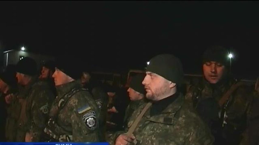 До Сум повернулися на ротацію міліціонери