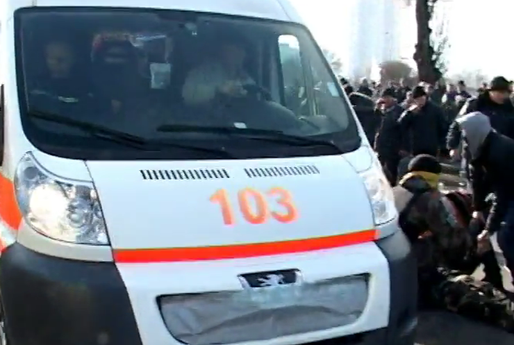 Взрыв в Харькове смягчила припаркованная Газель