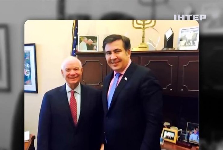 Михаил Саакашвили приехал в США за оружием для Украины