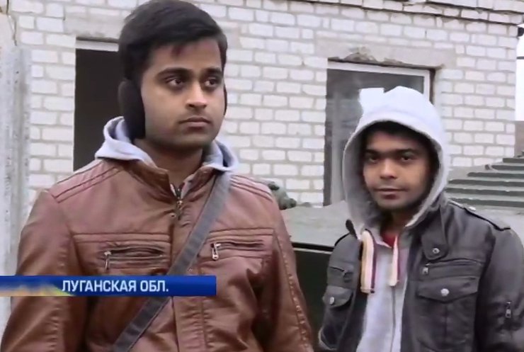 Студентов-индусов спасли из Луганска: спецоперация Альфы (видео)