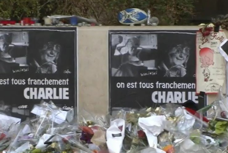Франція вшанувала загиблих від атаки ісламістів на Шарлі Ебдо