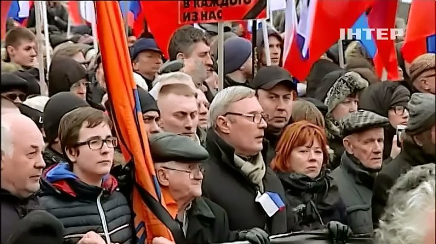 На марш в Москве вышли 100 тысяч: специальный репортаж (видео)