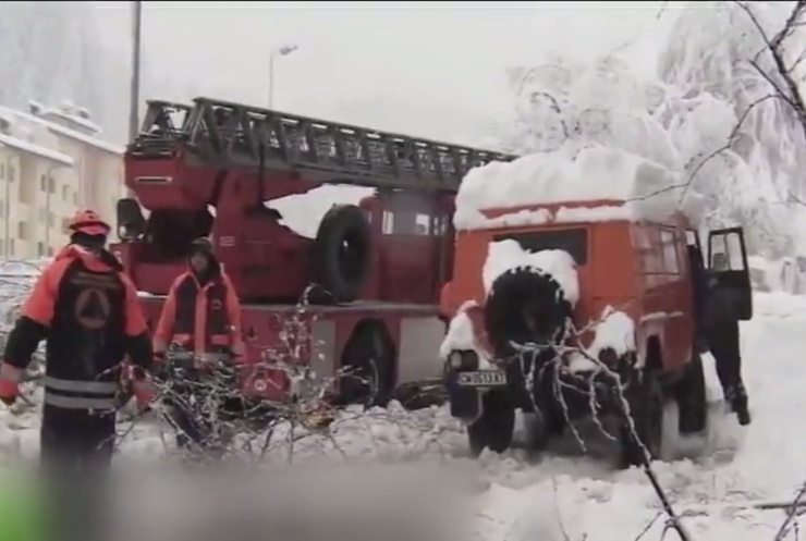 Болгарія на кілька днів поринула у сніговий апокаліпсис