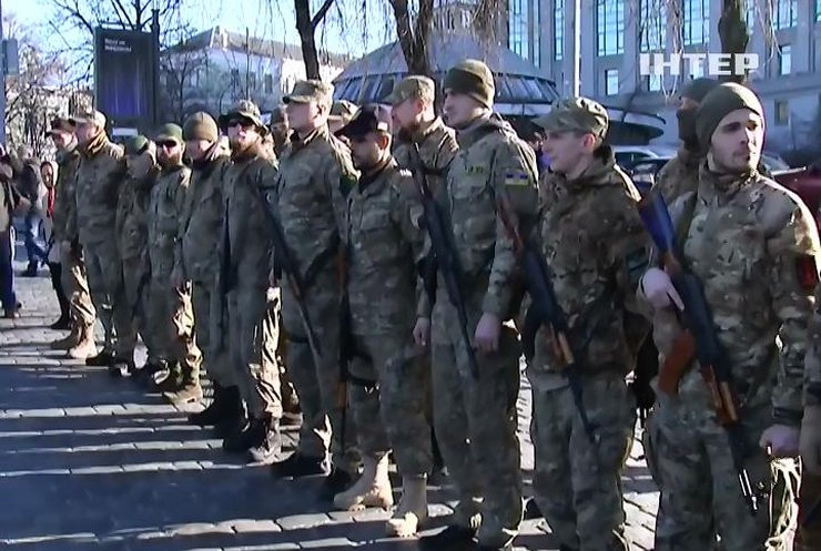 Брат Тягныбока едет на Донбасс с батальоном "Сечь"