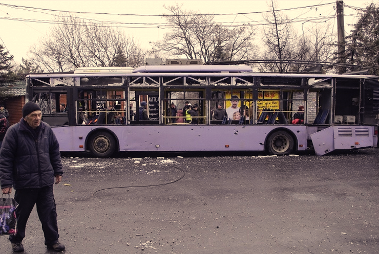 У жителей Донецка нет денег на общественный транспорт 