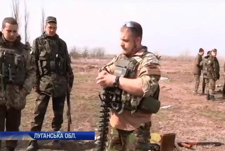 На Луганщині військові вдосконалюють бойові навички 
