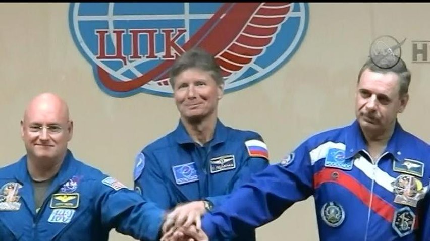 Росіянин та американець проведуть рік на МКС