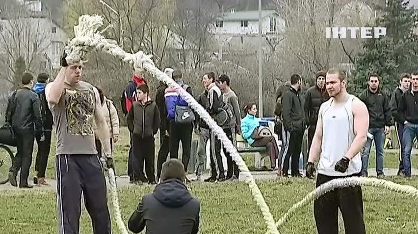 Спортсмени Черкас зібралися на масове тренування