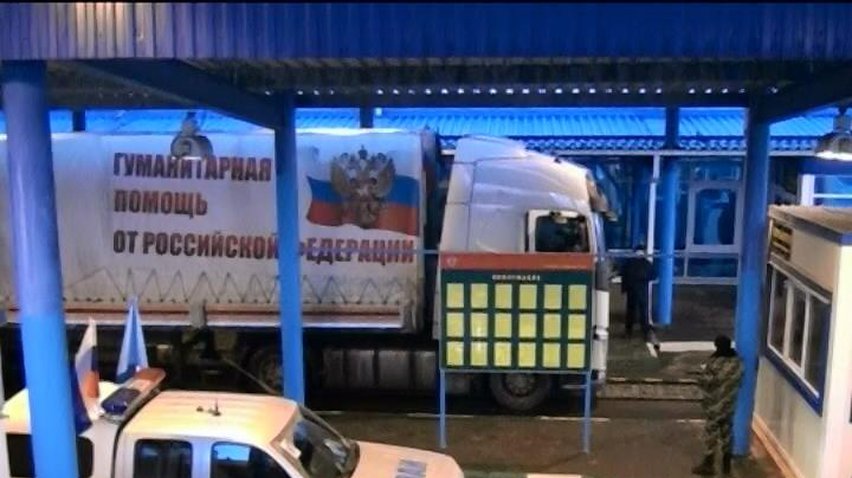 "Гумконвой" Росії привіз 2 тисячі тонн вантажу