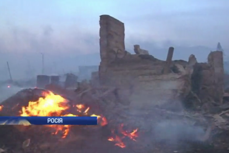 Пожежа у Хакасії: горять склади із озброєнням