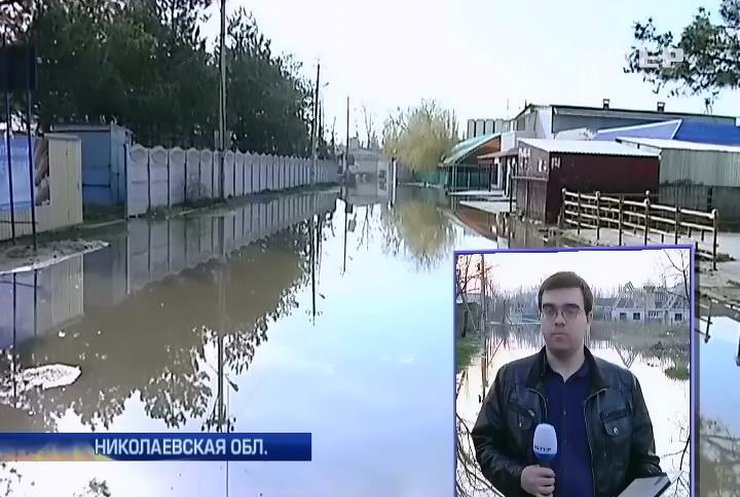 Курорт Коблево затопило дождями