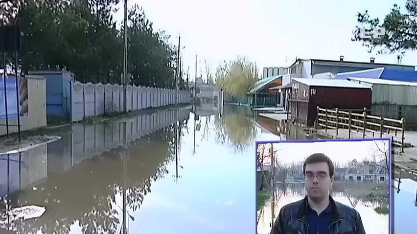 Курорт Коблево затопило дождями