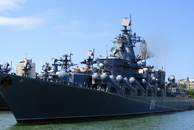 Кораблі Росії прямують на навчання через Ла-Манш