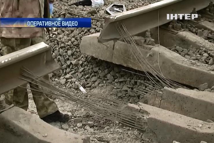 Взрыв под Одессой повредил электровоз