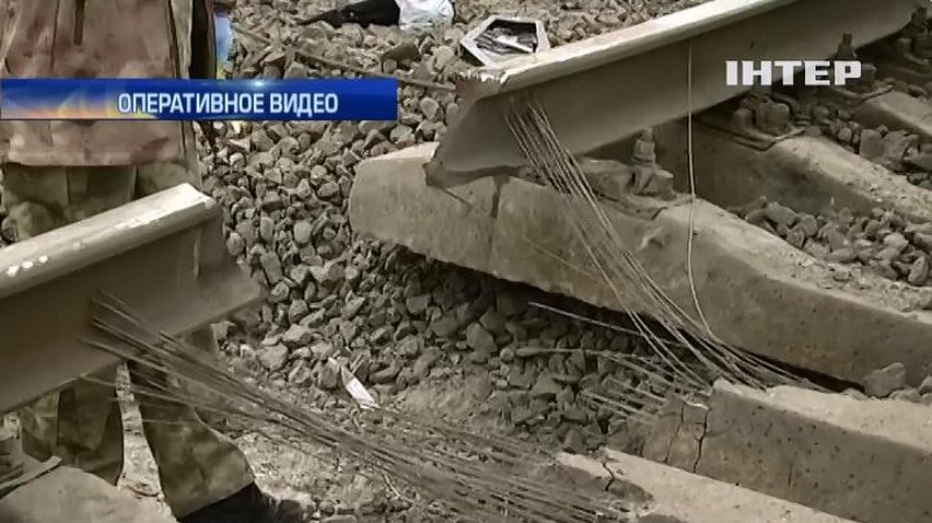 Взрыв под Одессой повредил электровоз