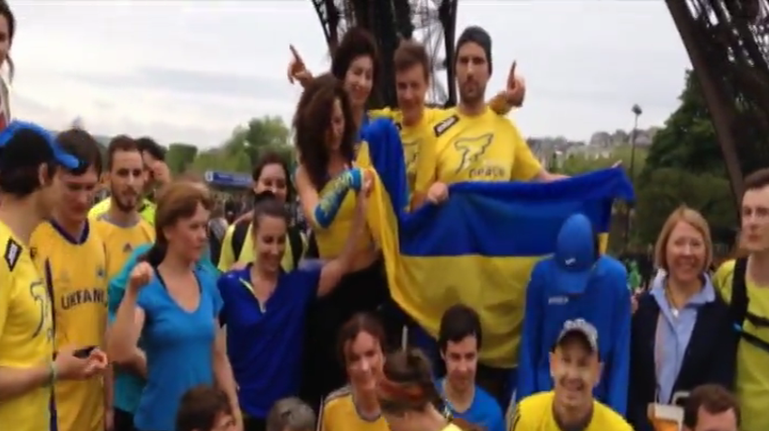 Бігуни з України дісталися Парижа