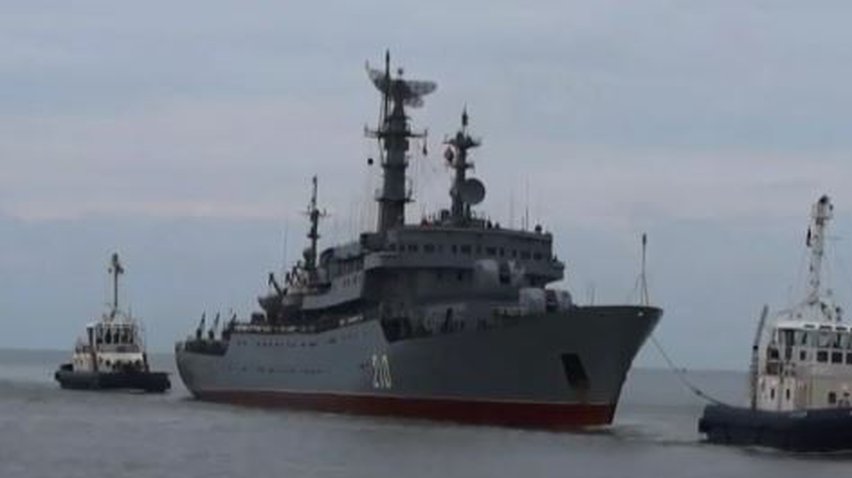 Латвія помітила корвет Росії біля своїх берегів