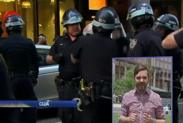 Эхо Балтимора: Нью-Йорк восстал против полиции (видео)