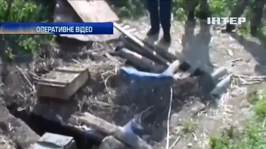 У Хмельницькому виявили бункер зі зброєю