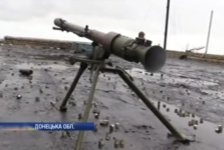 Терористи обстрілюють військових зі 120-мм мінометів