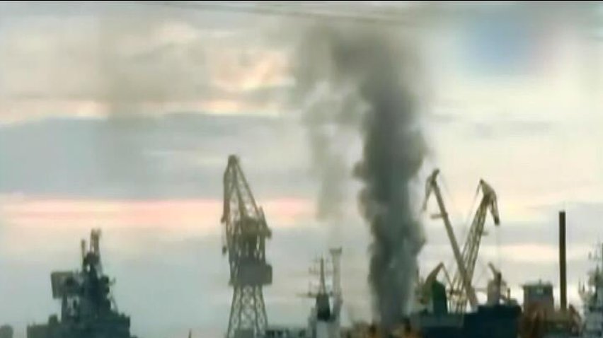 Підлодку "Орел" затопили через сильну пожежу