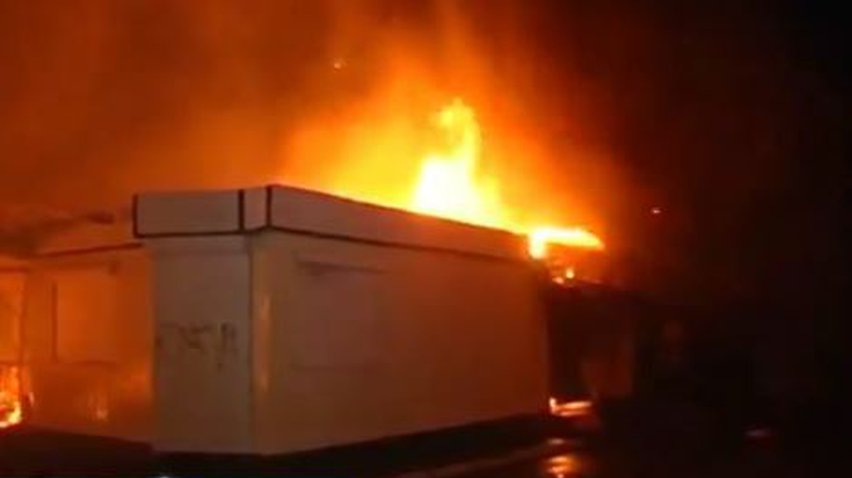 В Одесі спалили два кавказьких кафе
