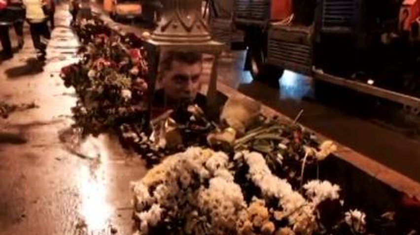 У Москві перенесли меморіал Бориса Нємцова