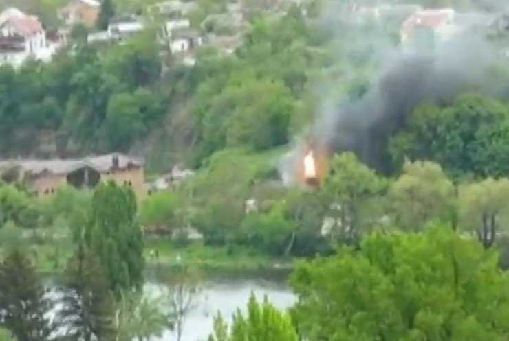 Взрывы в Виннице: столб огня видел весь город (видео)