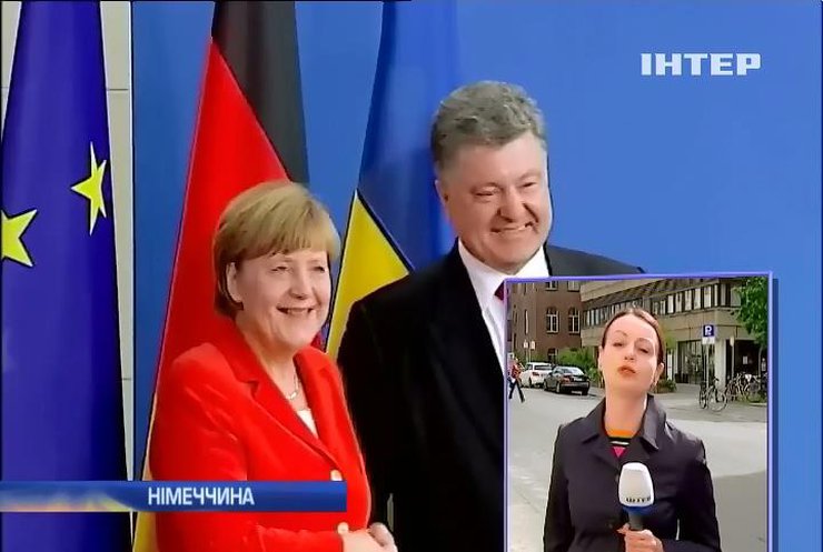 Порошенко у Берліні обговорив звільнення Надії Савченко