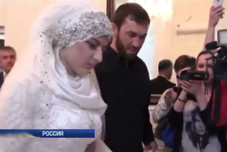 В Чечне полицейский начальник заключил брак с несовершеннолетней (видео)